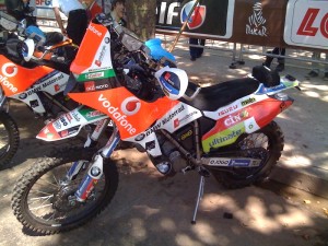 Rally Motorcycle @Dakar2010