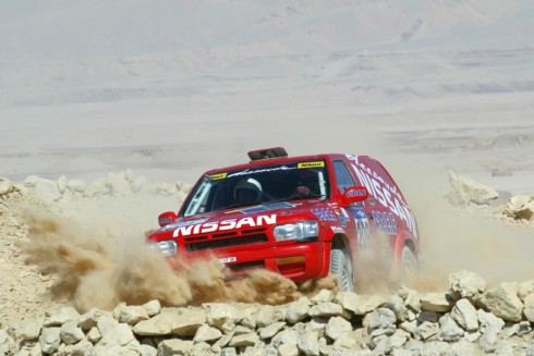 Rallye des Pharaons 2003 3/10/03 Leg: EL KARGA - BAHARIYA Mitsuhashi - Rey